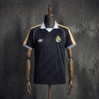Real Madrid x Adidas Originals Retro Icon Jersey Black Gold