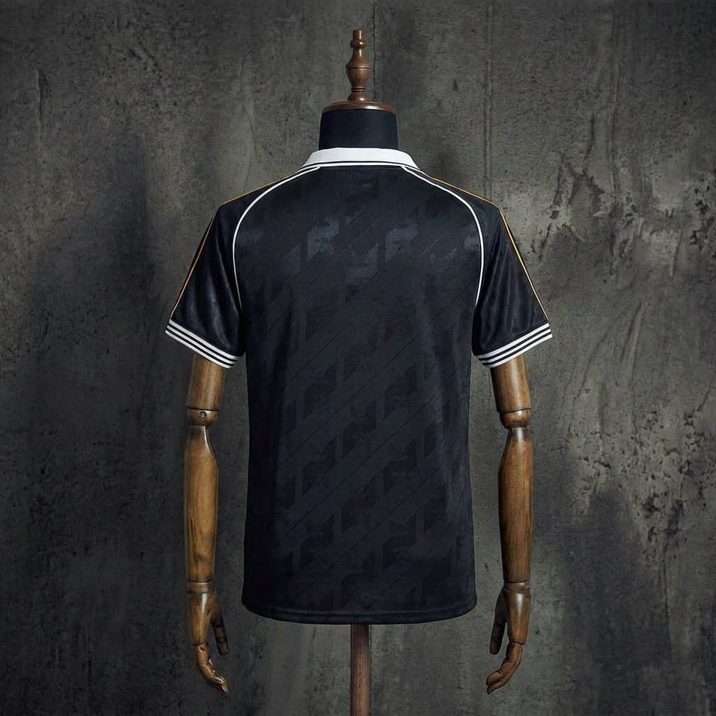 Real Madrid x Adidas Originals Retro Icon Jersey Black Gold